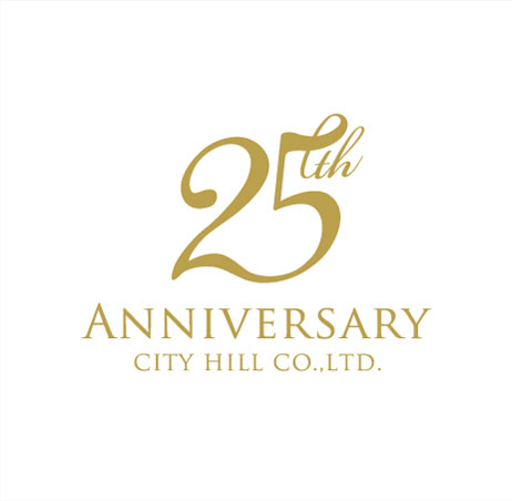 CITY HILL様　25周年記念ロゴマーク