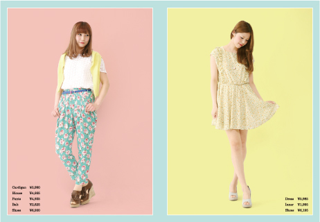 natural couture様 2013 Spring&Summer Style Book