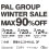 PAL GROUP様　東京WINTER SALE　チラシ