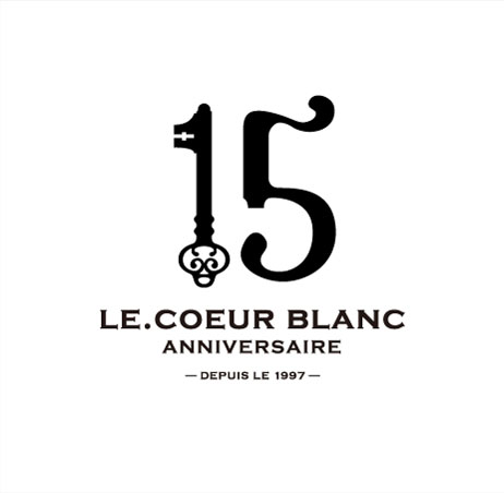 Le Coeur Blanc様 15周年ロゴマーク フェアツール Logo ロゴ 制作