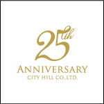 CITY HILL様　25周年記念ロゴマーク