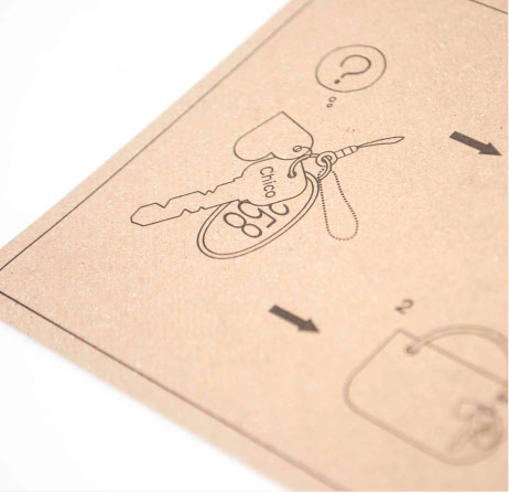 who’s who Chico様　ストラップノベルティ