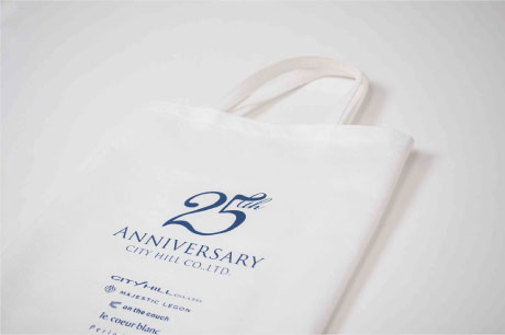 CITY HILL様　25周年 展示会用ツールデザイン